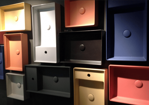Nuevos lavabos de colores