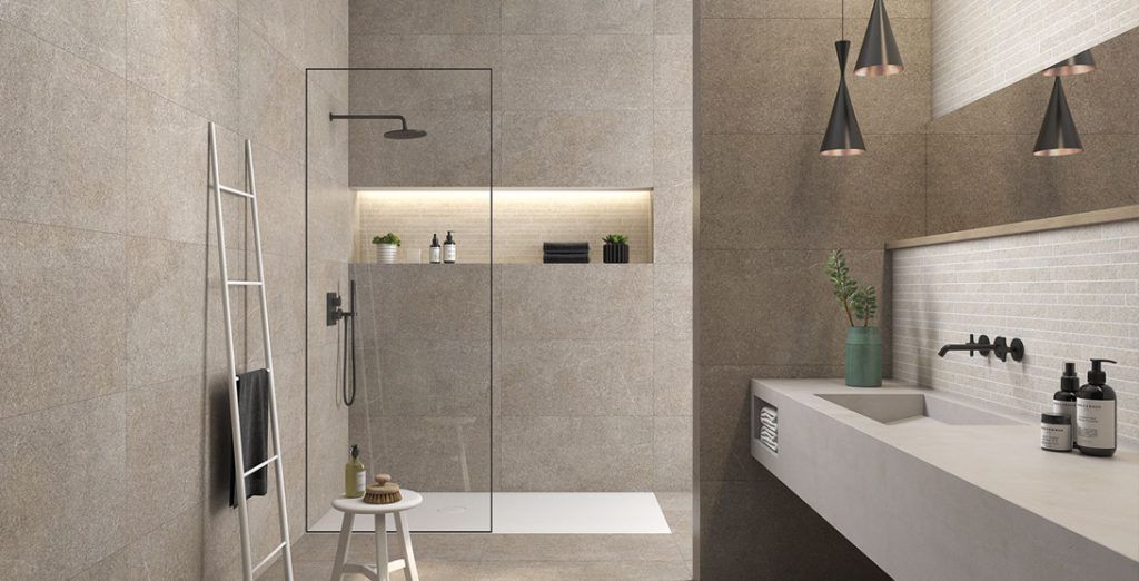 baño minimalista