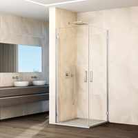 2 abatibles angular 43,5 a 85,5 x 43,5 a 85,5 cm (cromo, negro, blanco, níquel, titanio, cobre u oro)