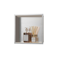 Hornacina* 30x30x10 cm cromo, negro, blanco, titanio, oro o cobre