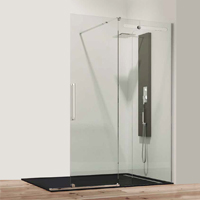 1 fijo + 1 corredera free 10-8 mm 111 a 180 cm cromo