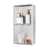 Hornacina* 30x60x10 cm cromo