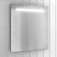 Espejo con LED+USB+antivaho 60, 80 o 100 cm