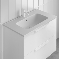 Lavabo blanco mate 60, 80 o 100 cm